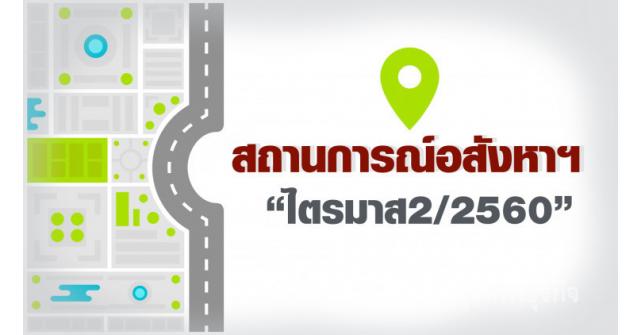สถานการณ์อสังหาฯไตรมาส 2 ปี 2560